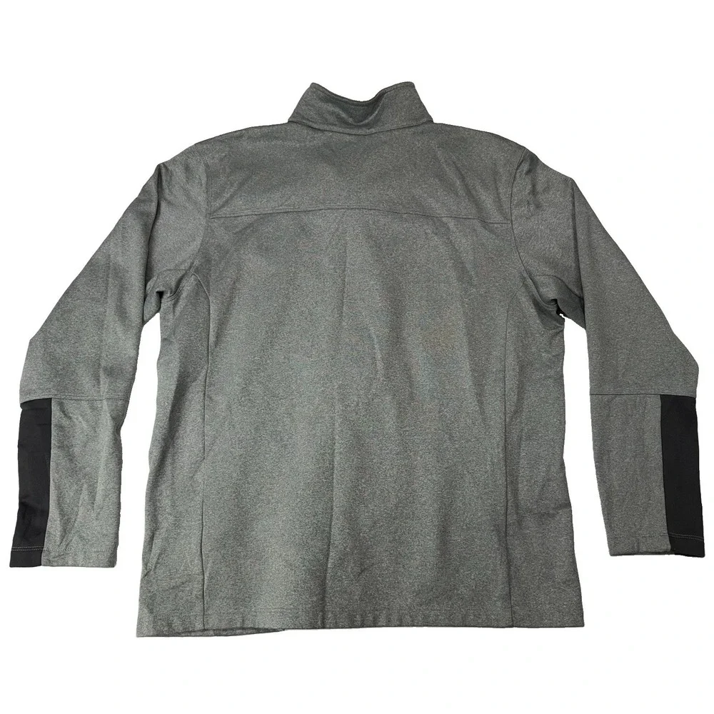 The North Face 1/4 Zip Pullover Men's Poly Fleece Jacket Zipped Pocket XL
